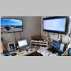 Radio console below PTZ big screen, APRS big screen.jpg